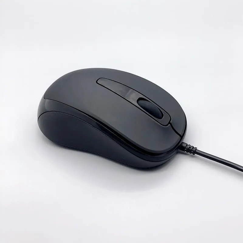 Hot-selling durable Classic basic USB wired 3/4D button computer peripherals optical Ergonomic business mice M-025